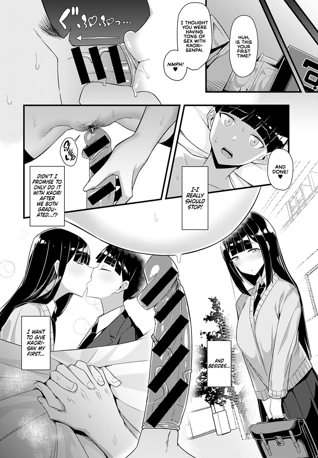 Hentai Manga Comic-I Was Devoured by My Gyaru Senpai + I Made My Gyaru Senpai Cum Over & Over Doggy Style-Read-14